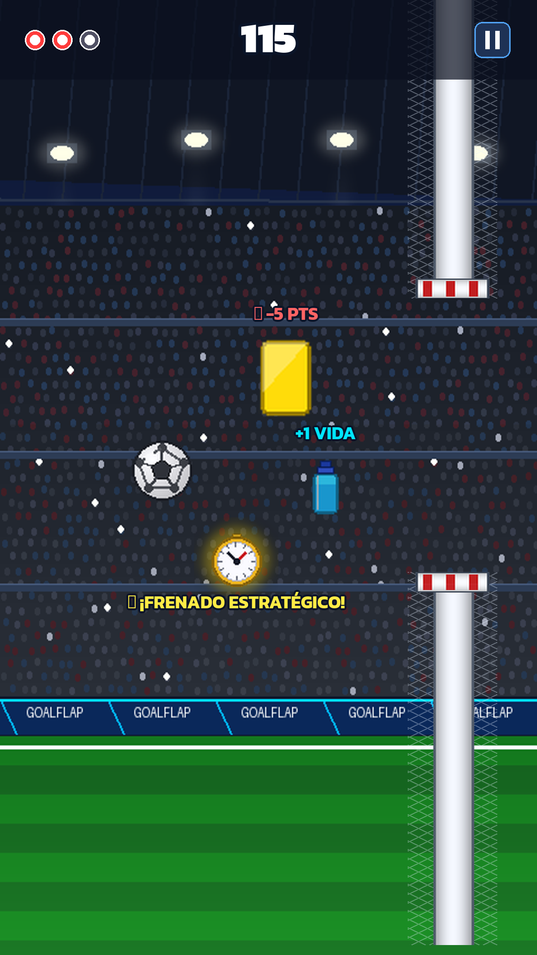 GoalFlap Coleccionables y Árbitro